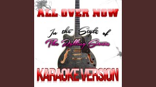 Video-Miniaturansicht von „Ameritz Karaoke - All over Now (In the Style of the Rolling Stones) (Karaoke Version)“