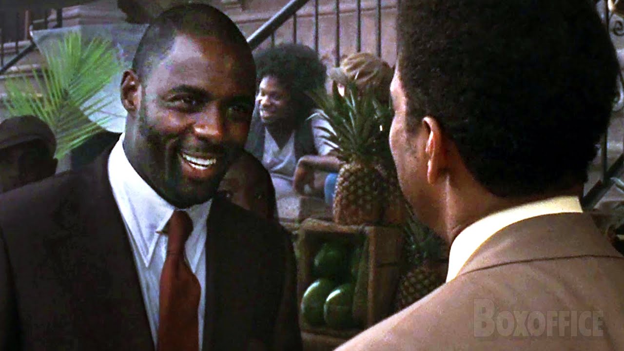 Denzel Washington VS Idris Elba  American Gangster  Clip in Italiano