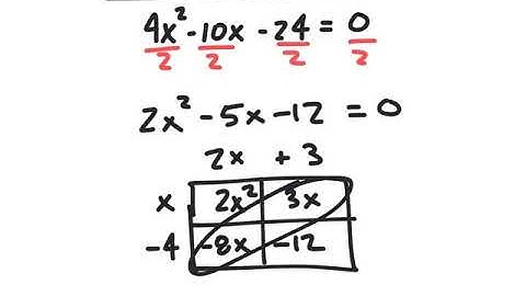 ALG 1 - UNIT 9 - SECTION 2 - NOTES