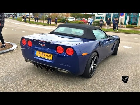 Chevrolet Corvette C6 Z06 & C7 Stingray Exhaust SOUNDS! Revs & Accelerations!