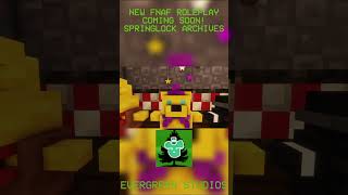 Springlock Archives Trailer #fnaf #minecraft #minecraftroleplays #minecraftrp