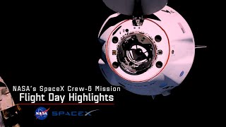 NASA’s SpaceX Crew-6 Flight Day 2 Highlights