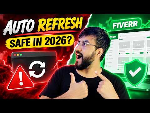 How to use auto refresh extension for Fiverr safely 2026 Can I use auto refresh on Fiverr