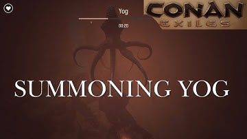 Yog Summon On A Clan Base - Conan Exiles