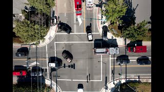 Car Crash right outside my home Hyperlapse DJI Air 2s