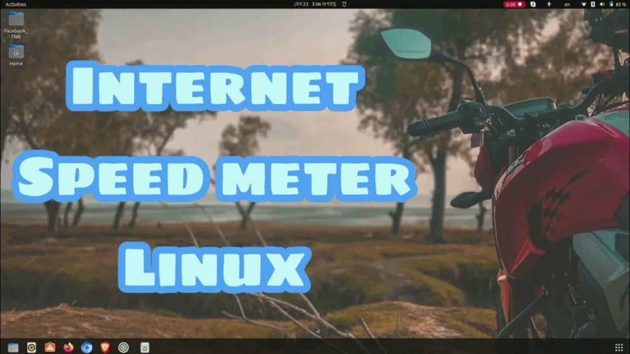 How to install speed meter linux Ubuntu ।। Klanto Traveller