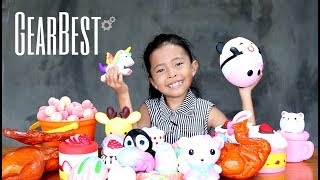 Unboxing Paket Squishy dari Gearbest.com - HUGE SQUISHY PACKAGE FROM GEARBEST