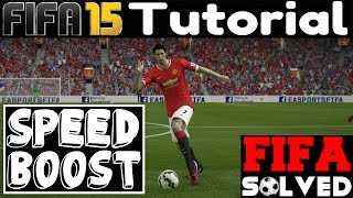 FIFA 15 Speed Boost Tutorial | Fast Pace Tips screenshot 2