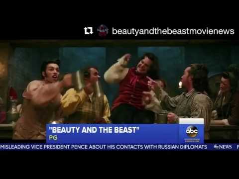 Gaston song Beauty and the Beast 2017 live action preview Luke Evans and Josh Gad