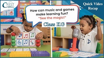 Class KG | Music And Games | Science Olympiad | CREST Olympiads