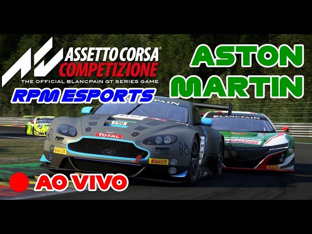 SPA BELGICA ASSETTO CORSA COMPETIZIONE RPM ESPORTS ETAPA 3 AO VIVO 