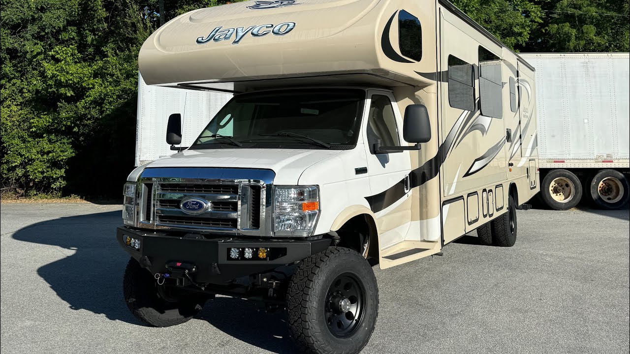 2015 Jayco Greyhawk 4x4 Conversion - YouTube