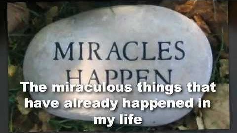 EFT Tapping with Mind Movies - EFT Tapping For Money Miracles