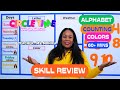 Counting colors numbers  letters  songs for kids  toddler learning  preschool learning review