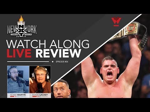 Wrestleview Live #54: NXT TakeOver New York Live Watch Along
