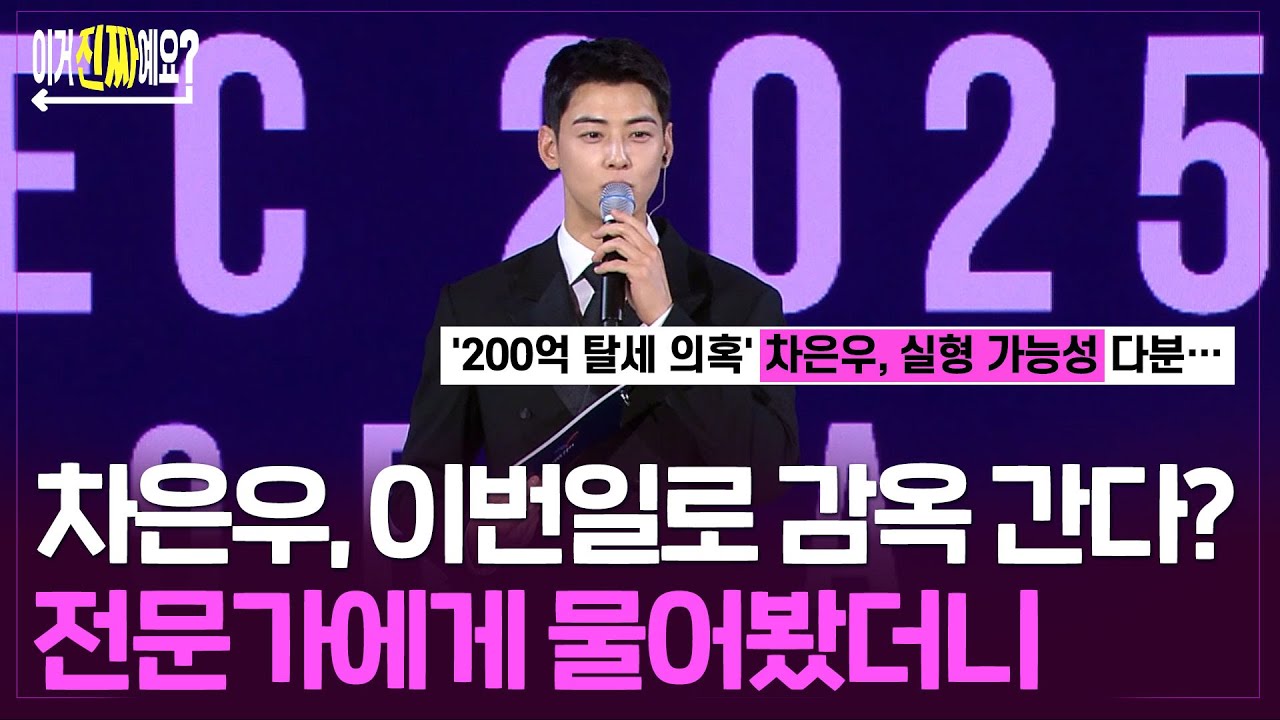 차은우, 실형까지 선고받을 수 있다?…전문가에게 물어봤더니 [이거진짜예요?] / 연합뉴스TV (YonhapnewsTV)