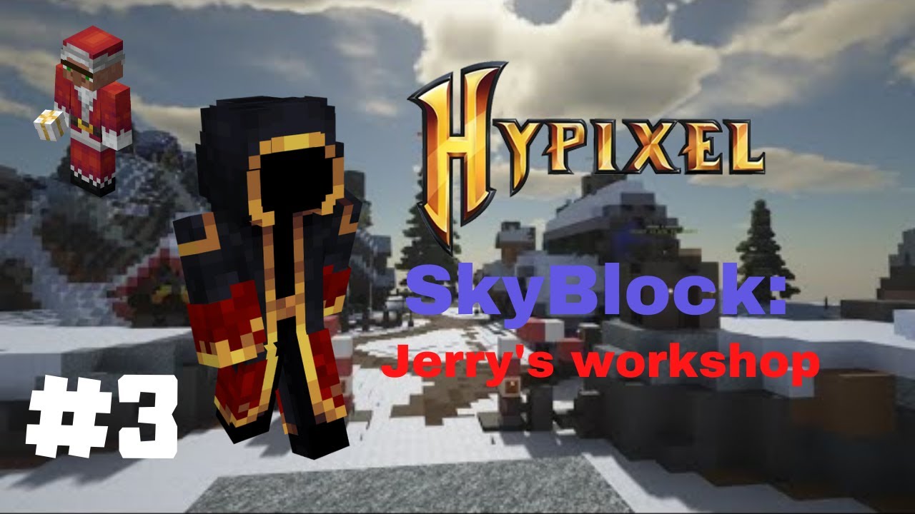Hypixel Skyblock Ep 3 Jerry's YouTube