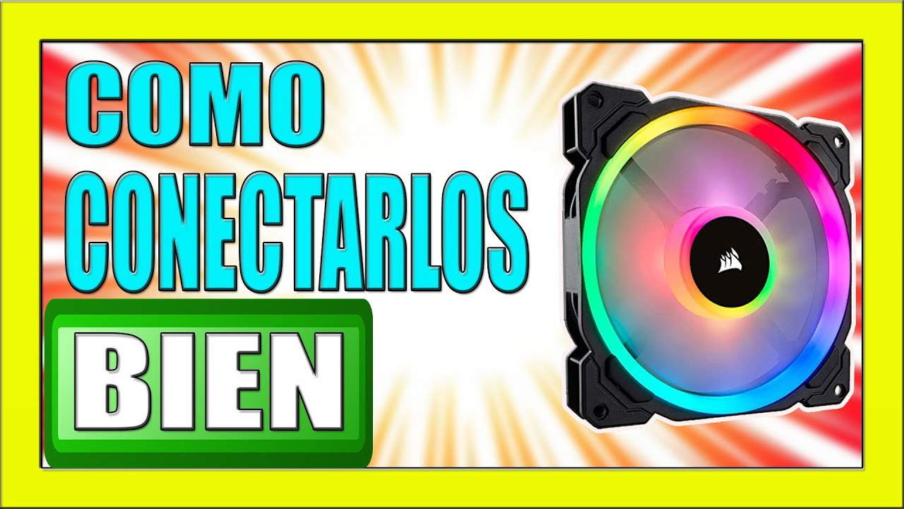 Ventilador gamer rgb tipo arcoiris de 120mm ocelot