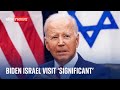 Israel-Hamas war: Biden flying to Israel &#39;a significant statement&#39;