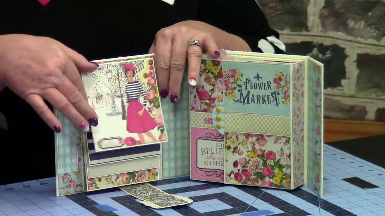 Mini Scrapbook Album Class