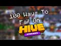 100 Ways To Fail On Hive Skywars