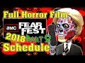 AMC FEAR FEST 2018: Full Horror Film Schedule!! (PART 2)