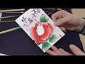 絵手紙入門　楽しく簡単に四季を描こう　椿とまんさく