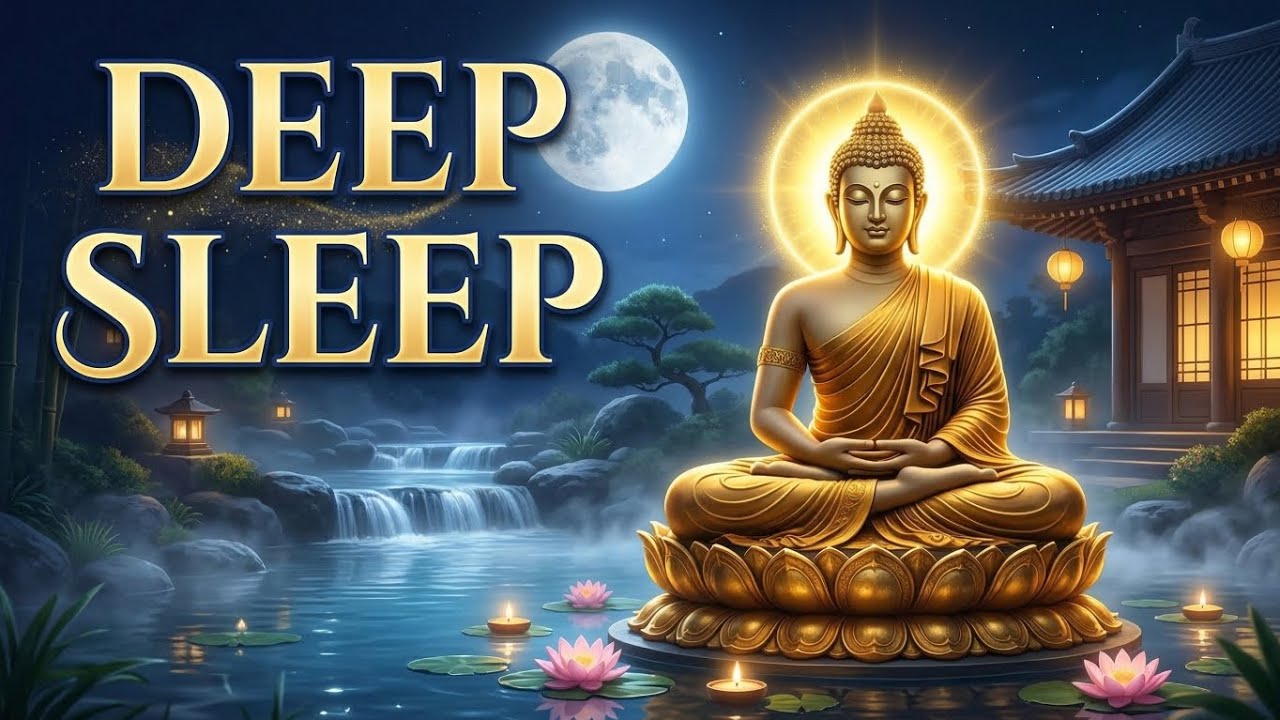 Sleep in Minutes 🌙 Buddha Meditation Music | Deep Sleep, Tibetan ...