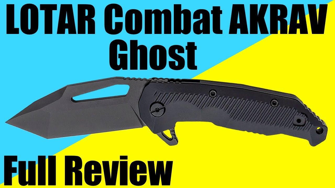 LOTAR Combat AKRAV Ghost Tanto Knife Full Review YouTube