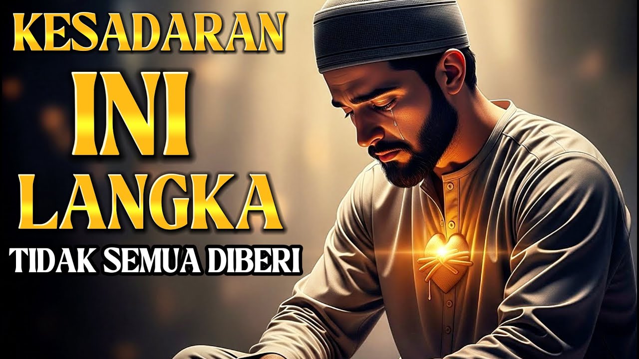 ALLAH TIDAK MEMBERI KESADARAN INI PADA SEMUA HAMBA