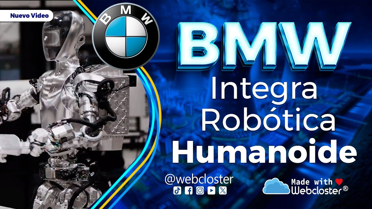 BMW Integra Robótica Humanoide - YouTube