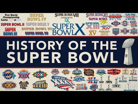 The ENTIRE History of the Super Bowl!