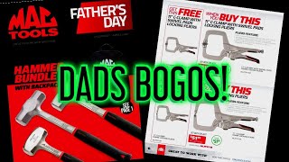 Mac tools Flyer Father's Day 2024 It's Hammer time!