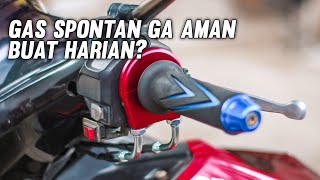 GAS SPONTAN AMAN GA SIH BUAT HARIAN? | review gas spontan ktc kytaco