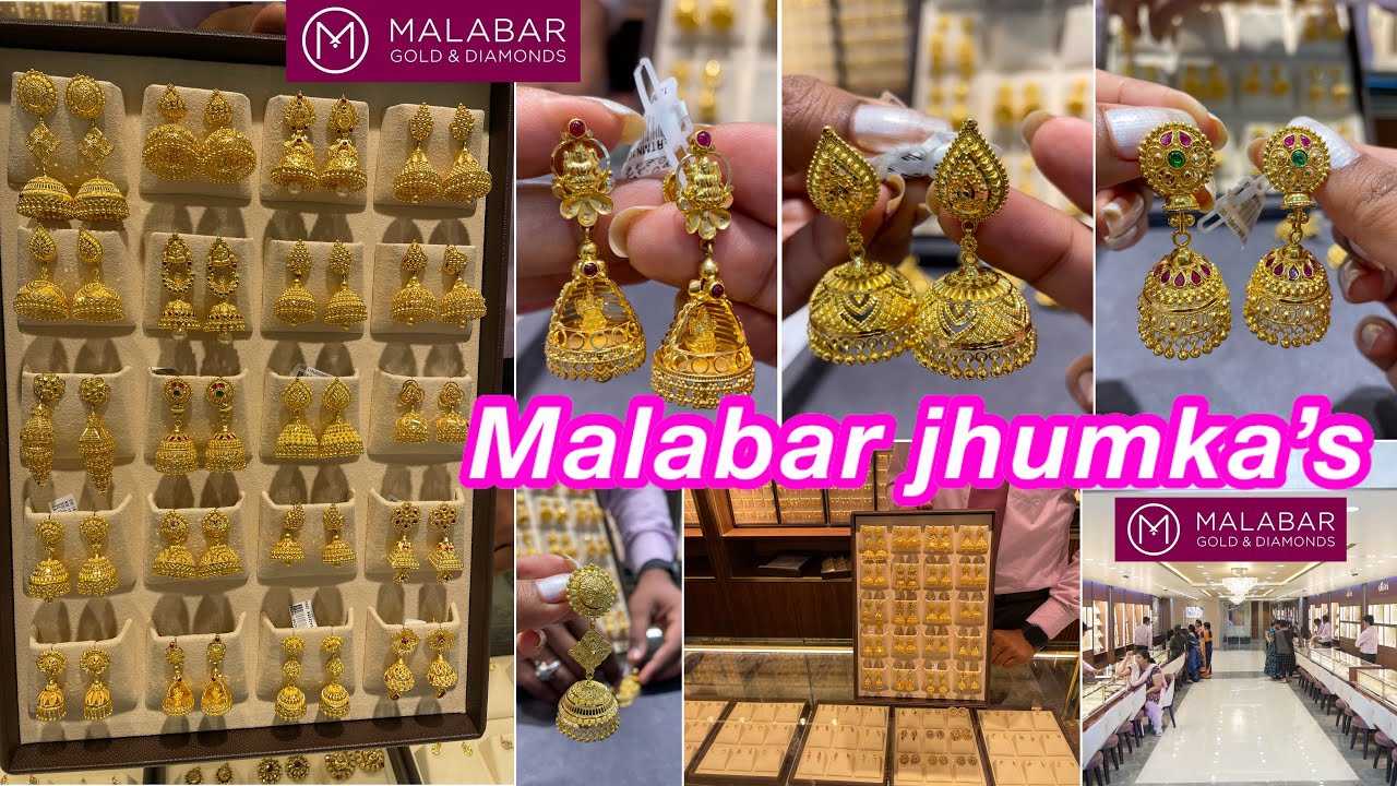 Buy Malabar Gold Earring MHAAAAAGRLDL for Women Online | Malabar Gold &  Diamonds