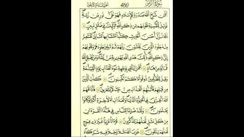 الآية ٢١من سورة الزمر