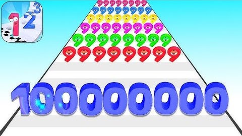 New Satisfying Mobile Game Number Master Top  Gameplay Walkthrough All Levels Big Update Max Skills