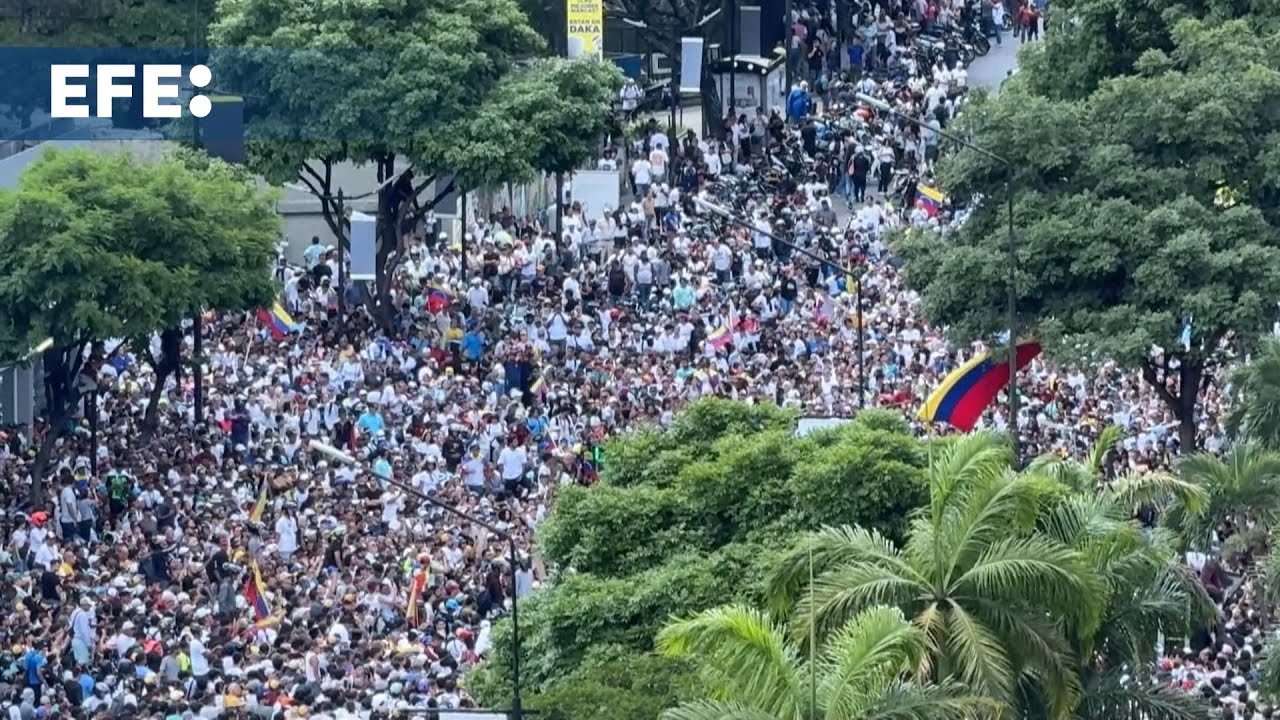 Miles de venezolanos salen a las calles en el segundo día de protestas ...