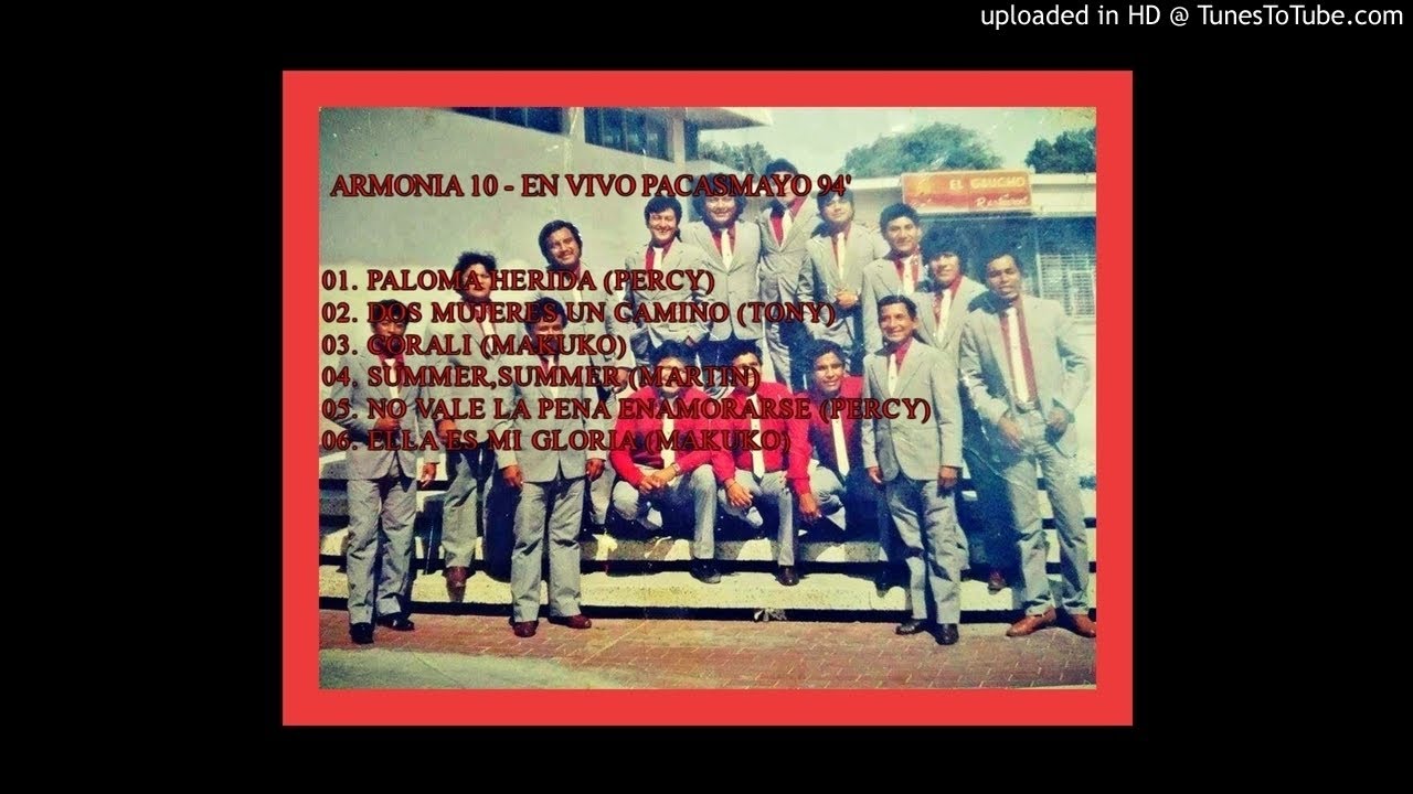 ARMONÍA 10 - En Vivo Pacasmayo 94' - Lado A