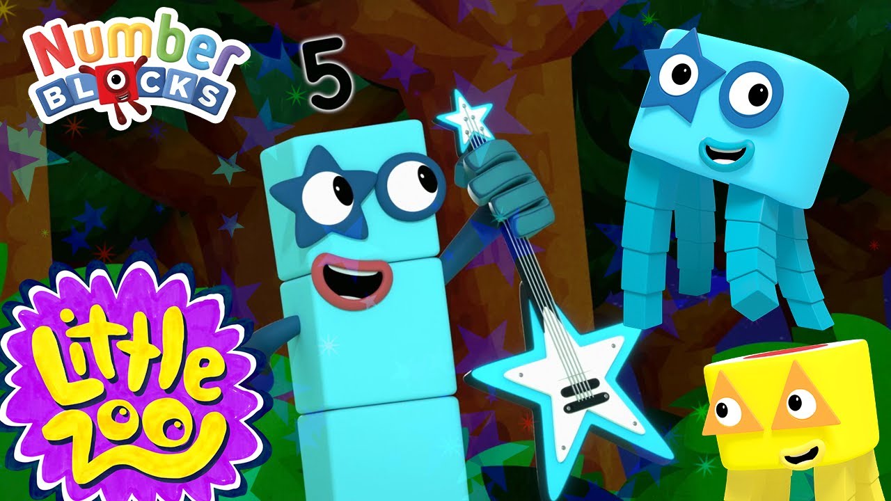 Five Times Table And More Learn To Count Numberblocks Youtube