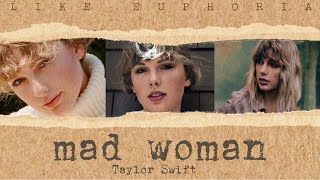 Taylor Swift - mad woman (Lyrics)