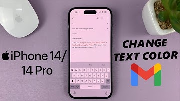 iPhone 14/14 Pro: How To Change Text Color In Gmail App