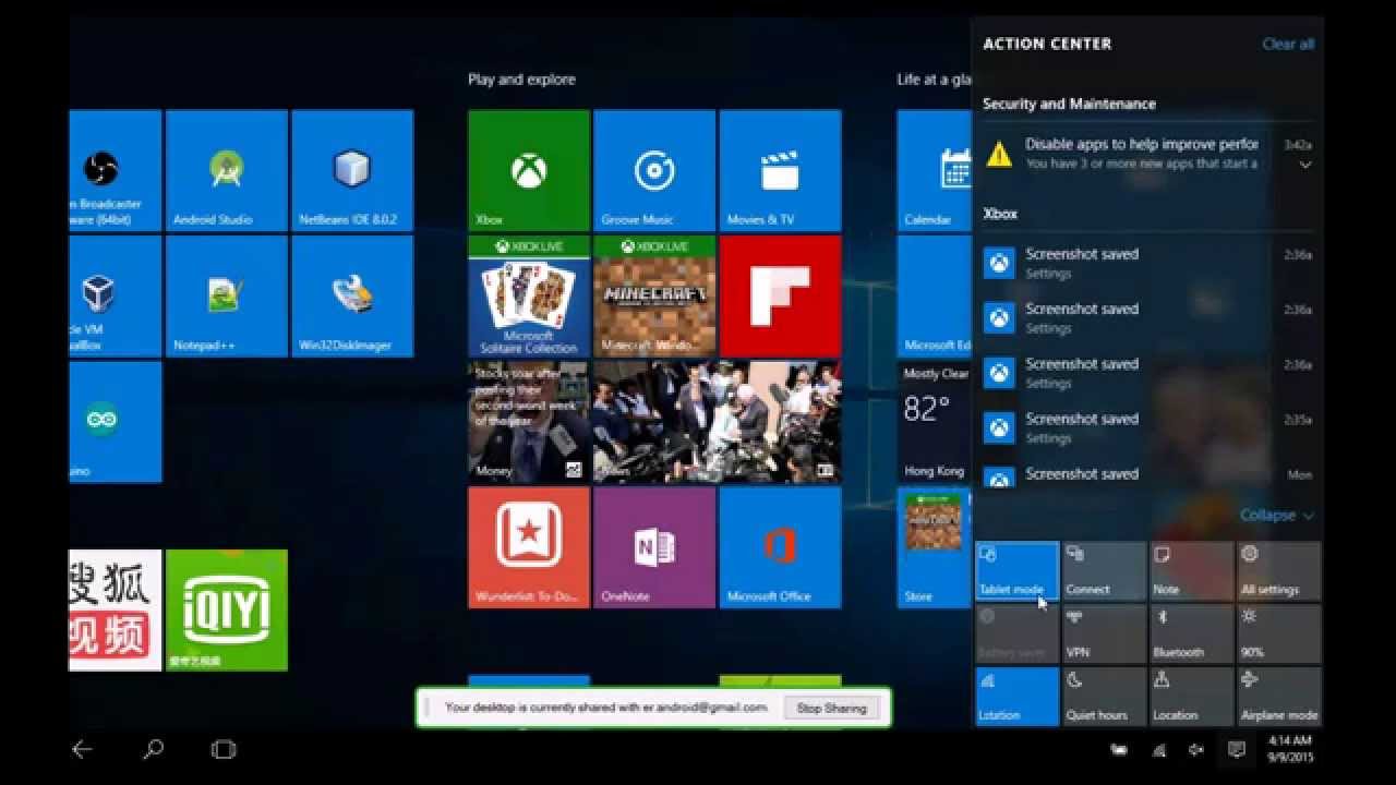 Chrome Remote Desktop app, control Windows 10 from Android ...