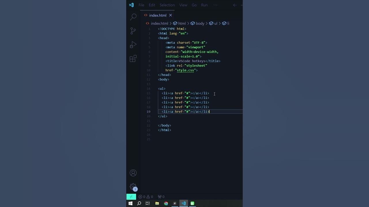 keyboard shortcut visual