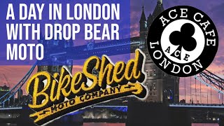 1 Day in London to visit 2 iconic motocycle venues  Ace Cafe and Bike Shed