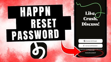 How To Reset Password Of Happn Dating App 2024?