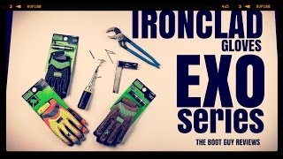 IRONCLAD EXO Impact series [ The Boot Guy Reviews ]