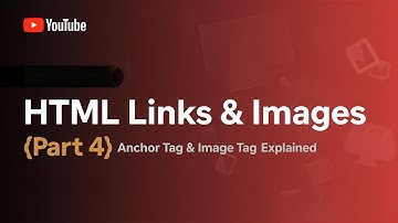 HTML Links & Images Explained | Anchor & IMG Tag in HTML | HTML Tutorial Part 4 (Urdu / Hindi)