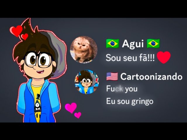 CARTOONIZANDO NO DISCORD 