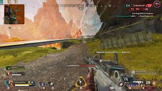 Apex Legends triple 360 no scope kraber jumppad for the win